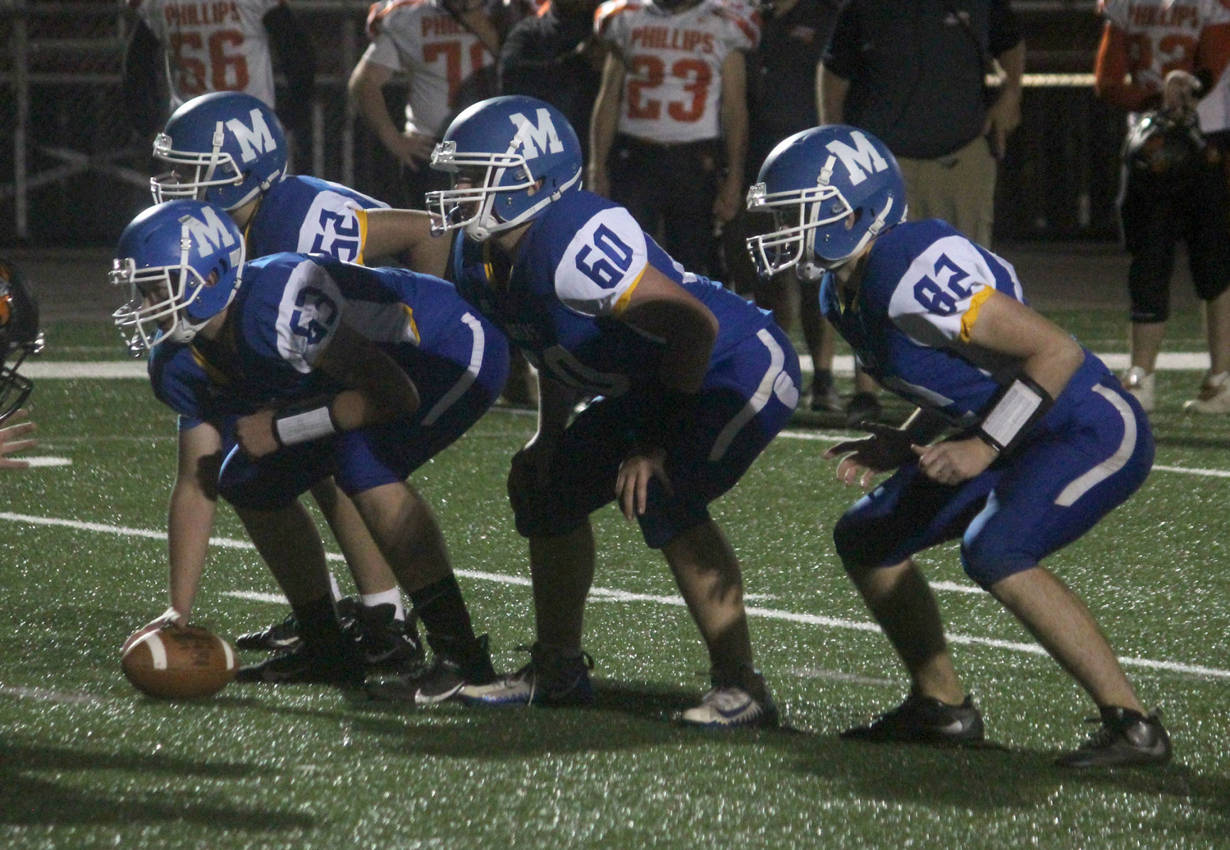 Phillips at McDonell football 9-27-19